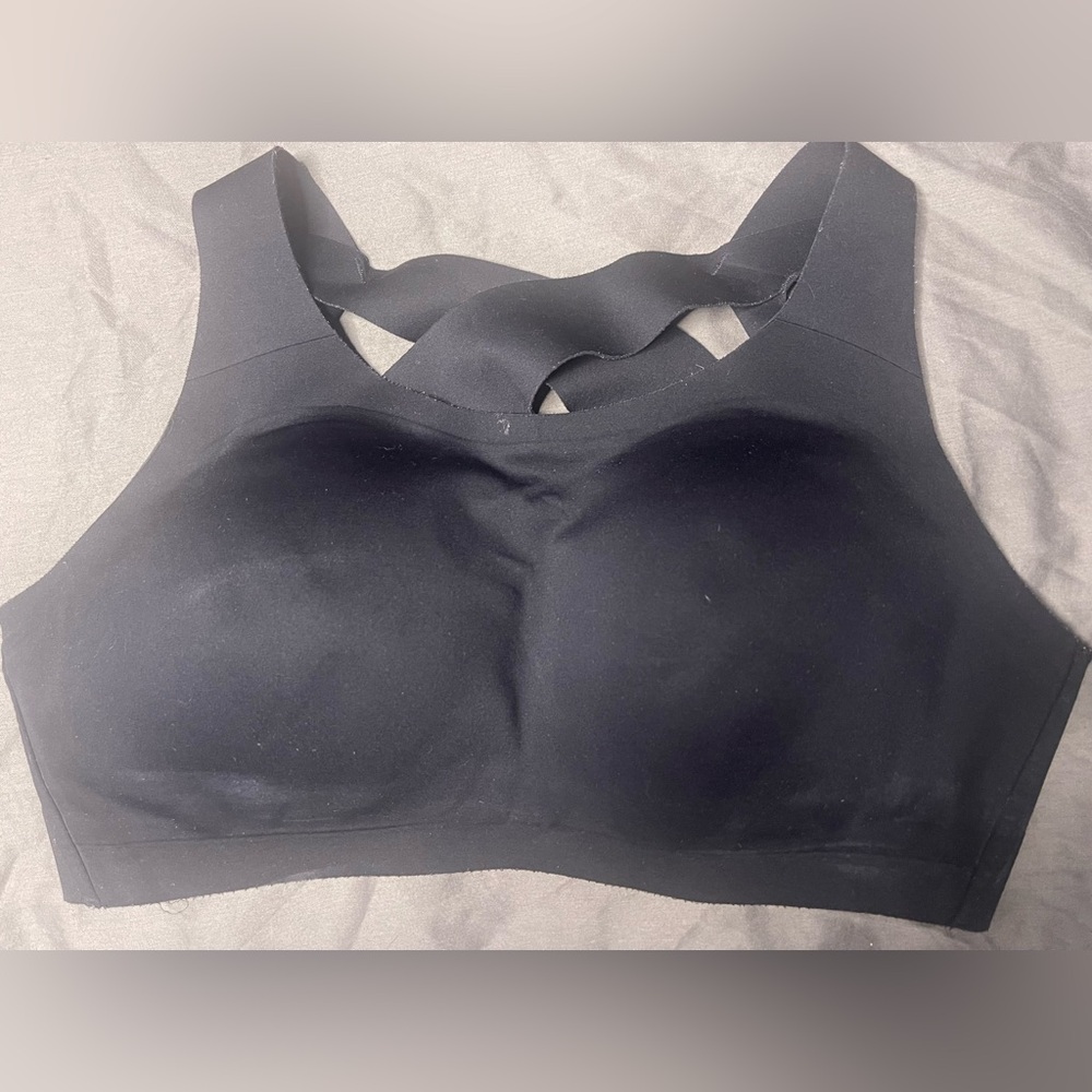 Lululemon Enlite Sports Bra, Cross-Back, 36DD, Black, Perfect Condition